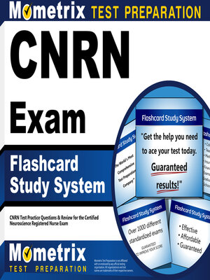 cover image of CNRN Exam Flashcard Study System